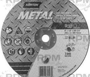 NORTON ABRASIVES 07660789096