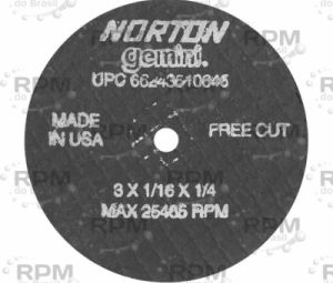 NORTON ABRASIVES 66243510645