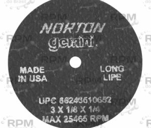 NORTON ABRASIVES 66243510652