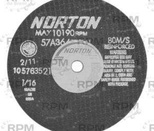 NORTON ABRASIVES 66252822969