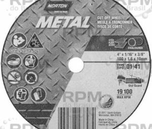 NORTON ABRASIVES 66252843848