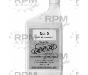 LUBRIPLATE LUBRICANTS CO L0000-013