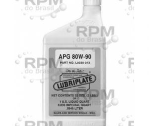 LUBRIPLATE LUBRICANTS CO L0030-013