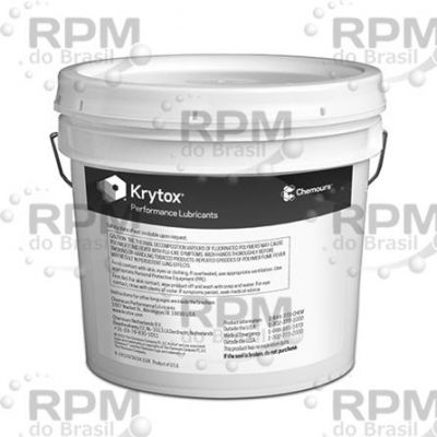 CHEMOURS KRYTOX LUBRICANTS 0123837