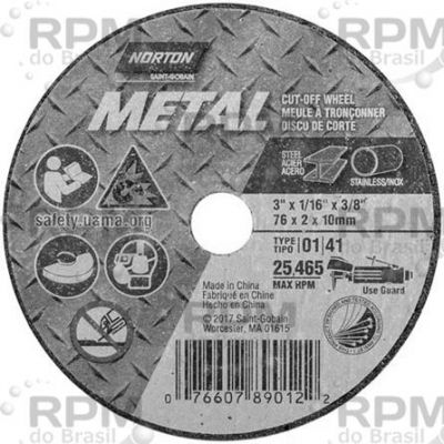 NORTON ABRASIVES 07660789012