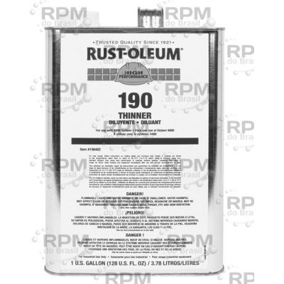 RUST-OLEUM CORPORATION 190402