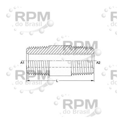 BRENNAN 5404-N-04X2.500-SS