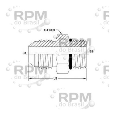 BRENNAN 6400-06-06-O-BLANK