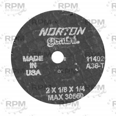 NORTON ABRASIVES 66243411402