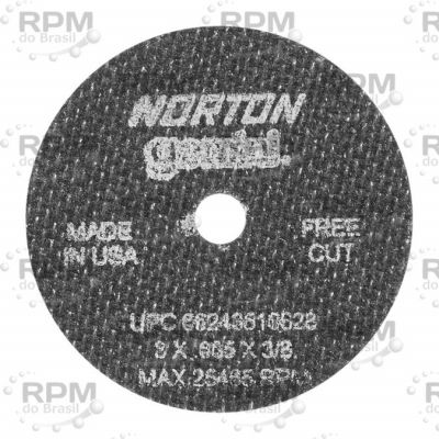 NORTON ABRASIVES 66243510628