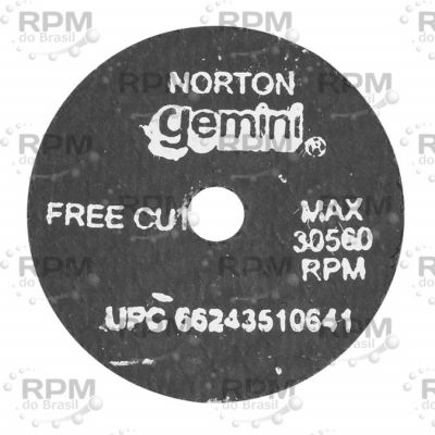 NORTON ABRASIVES 66243510641