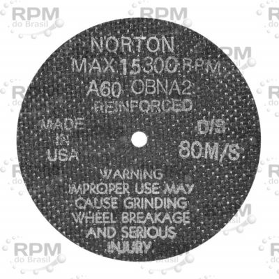 NORTON ABRASIVES 66243529606