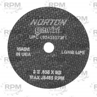 NORTON ABRASIVES 66243537271