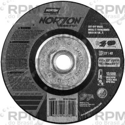 NORTON ABRASIVES 66252843321