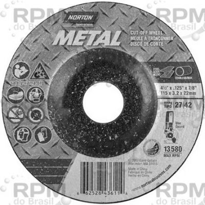 NORTON ABRASIVES 66252843611