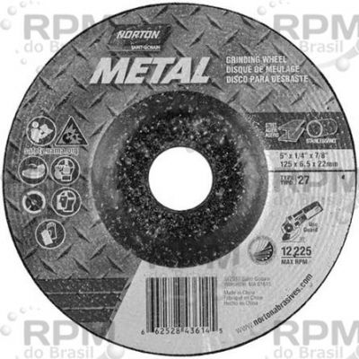 NORTON ABRASIVES 66252843614