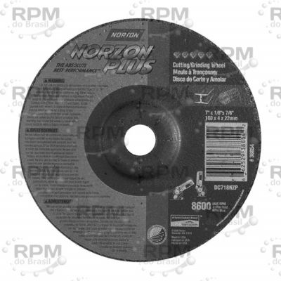 NORTON ABRASIVES 66252938854