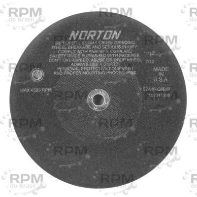 NORTON ABRASIVES 66253122816