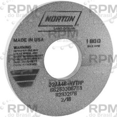 NORTON ABRASIVES 66253306788