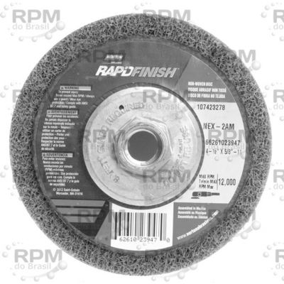 NORTON ABRASIVES 66261023947