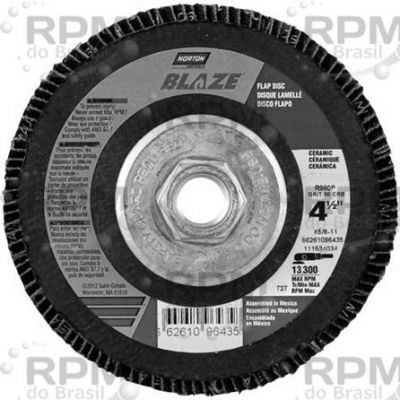 NORTON ABRASIVES 66261096436