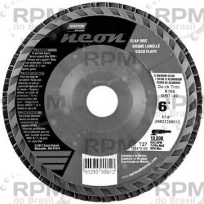 NORTON ABRASIVES 66623399012