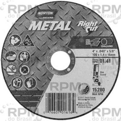 NORTON ABRASIVES 7660701616