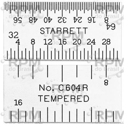 L S STARRETT COMPANY C604R-1