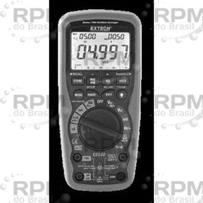 EXTECH INSTRUMENTS EX540-NIST