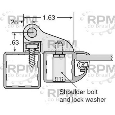 SYSTEM PLAST FT-HNG-21-AL-AN