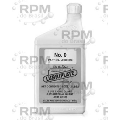 LUBRIPLATE LUBRICANTS CO L0000-013