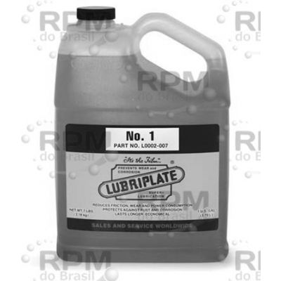 LUBRIPLATE LUBRICANTS CO L0002-007