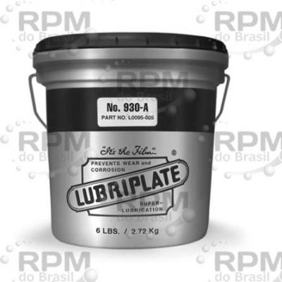 LUBRIPLATE LUBRICANTS CO L0095-006