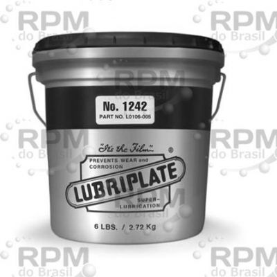 LUBRIPLATE LUBRICANTS CO L0106-006