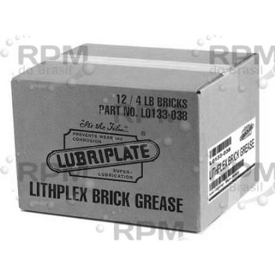 LUBRIPLATE LUBRICANTS CO L0133-038