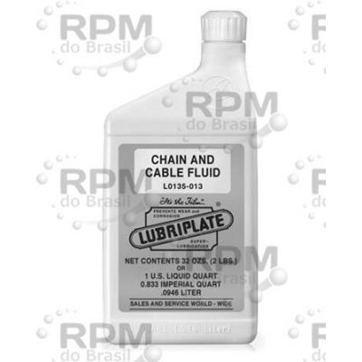 LUBRIPLATE LUBRICANTS CO L0135-013