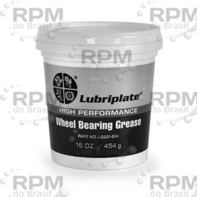 LUBRIPLATE LUBRICANTS CO L0220-004