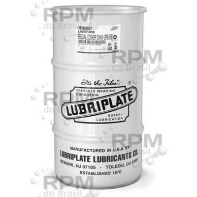 LUBRIPLATE LUBRICANTS CO L0237-039