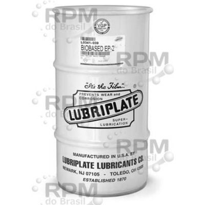 LUBRIPLATE LUBRICANTS CO L0341-039