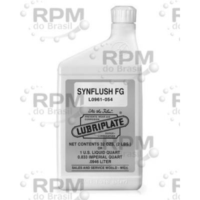 LUBRIPLATE LUBRICANTS CO L0961-054