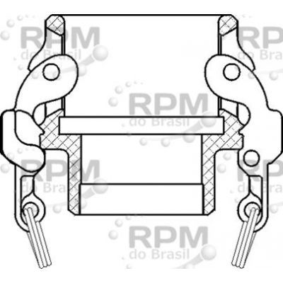 DIXON VALVE & COUPLING COMPANY, LLC RDWBPST100EZ